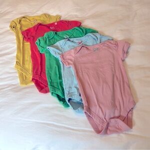 5 pack Boden short sleeve onesies size 2-3years